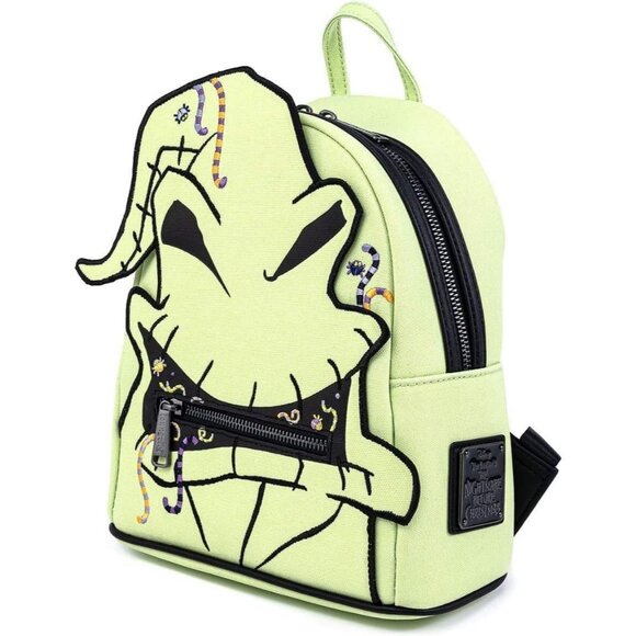 Men's Loungefly X Disney Nightmare Oogie Boogie Backpack Bag - Picture 2 of 6